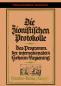 Preview: Fritsch, Theodor: Die Zionistischen Protokolle