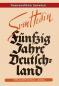 Preview: Hedin, Sven: 50 Jahre Deutschland