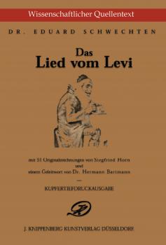 Schwechten, Dr. Eduard: Das Lied vom Levi