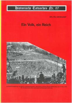 Historische Tatsachen Nr. 97 - Ein Volk, ein Reich