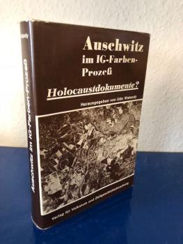 Walendy (Hrsg.), Udo: Auschwitz im IG-Farben-Prozeß