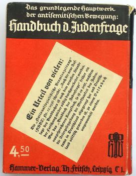 Fritsch, Theodor: Handbuch der Judenfrage