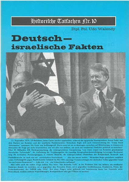 Historische Tatsachen Nr. 10 - Deutsch-israelische Fakten