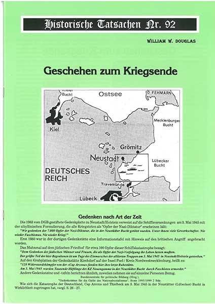 Historische Tatsachen Nr. 92 - Geschehen zum Kriegsende