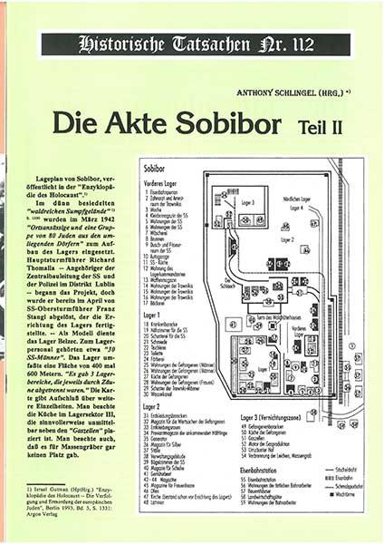 Historische Tatsachen Nr. 112 - Die Akte Sobibor - II. Teil