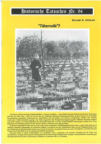 Historische Tatsachen Nr. 94 - Tätervolk?